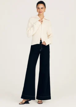 Armanda Zip Front Sweater
