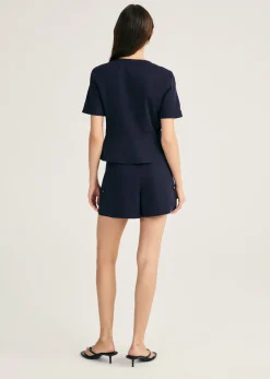 Brenda Short Sleeve Peplum Jacket