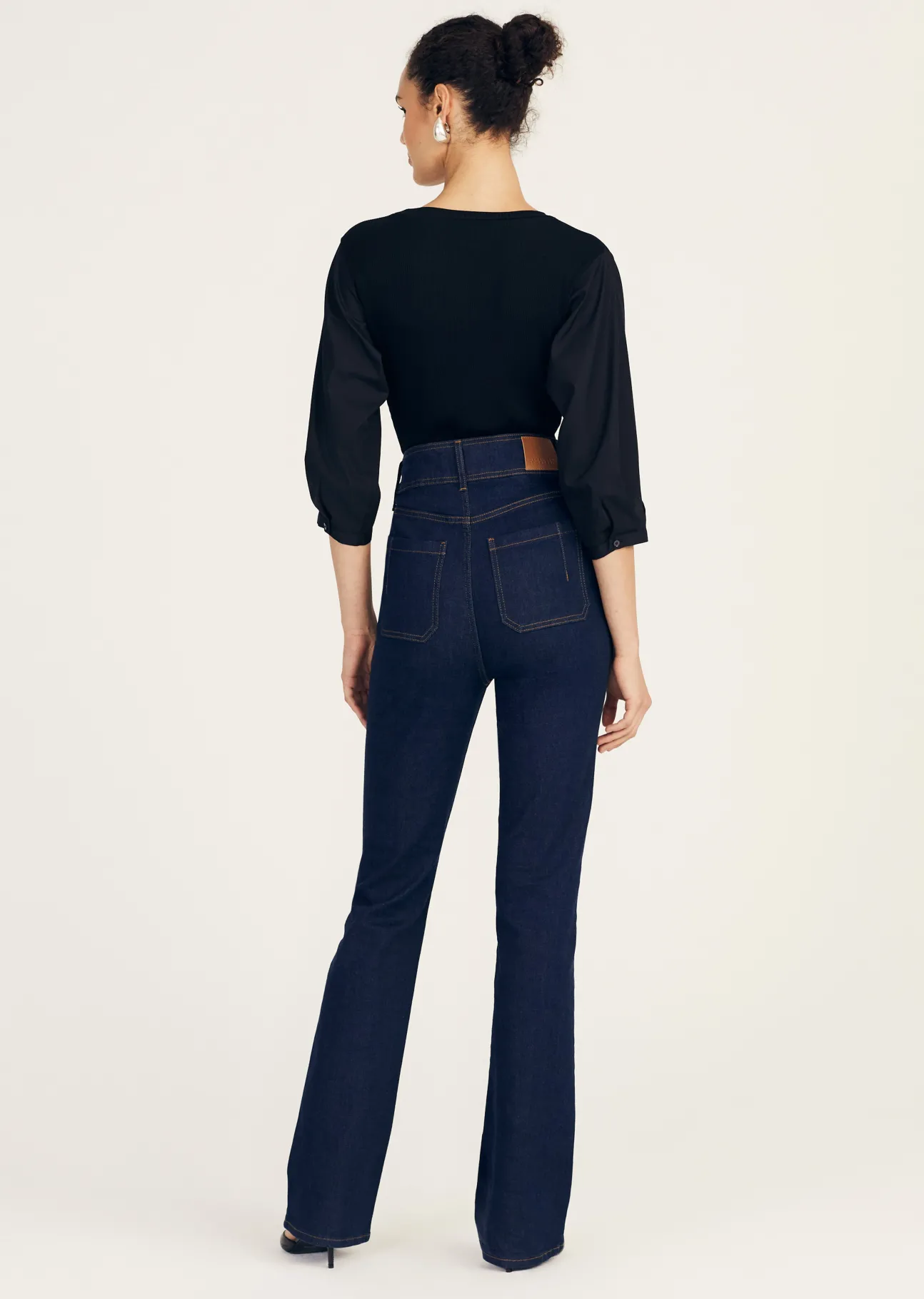 Charles High Rise Pocket Flare