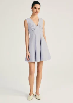 Concha Sleeveless V-Neck Dress