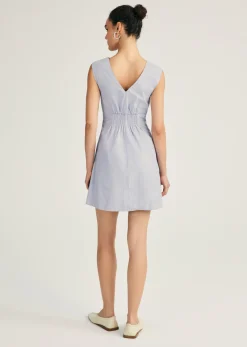 Concha Sleeveless V-Neck Dress