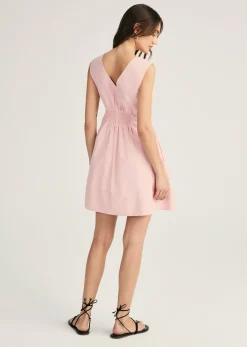 Concha Sleevless V-Neck Dress