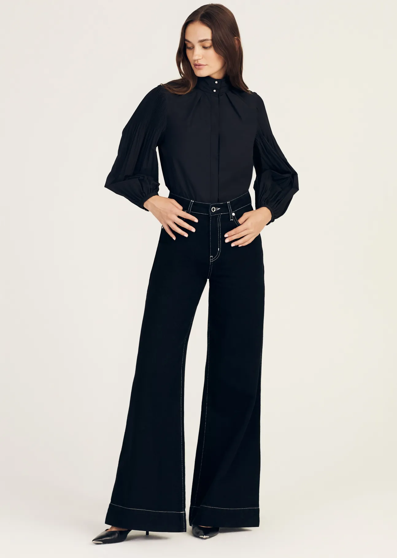 Coralie High Rise Wide Leg