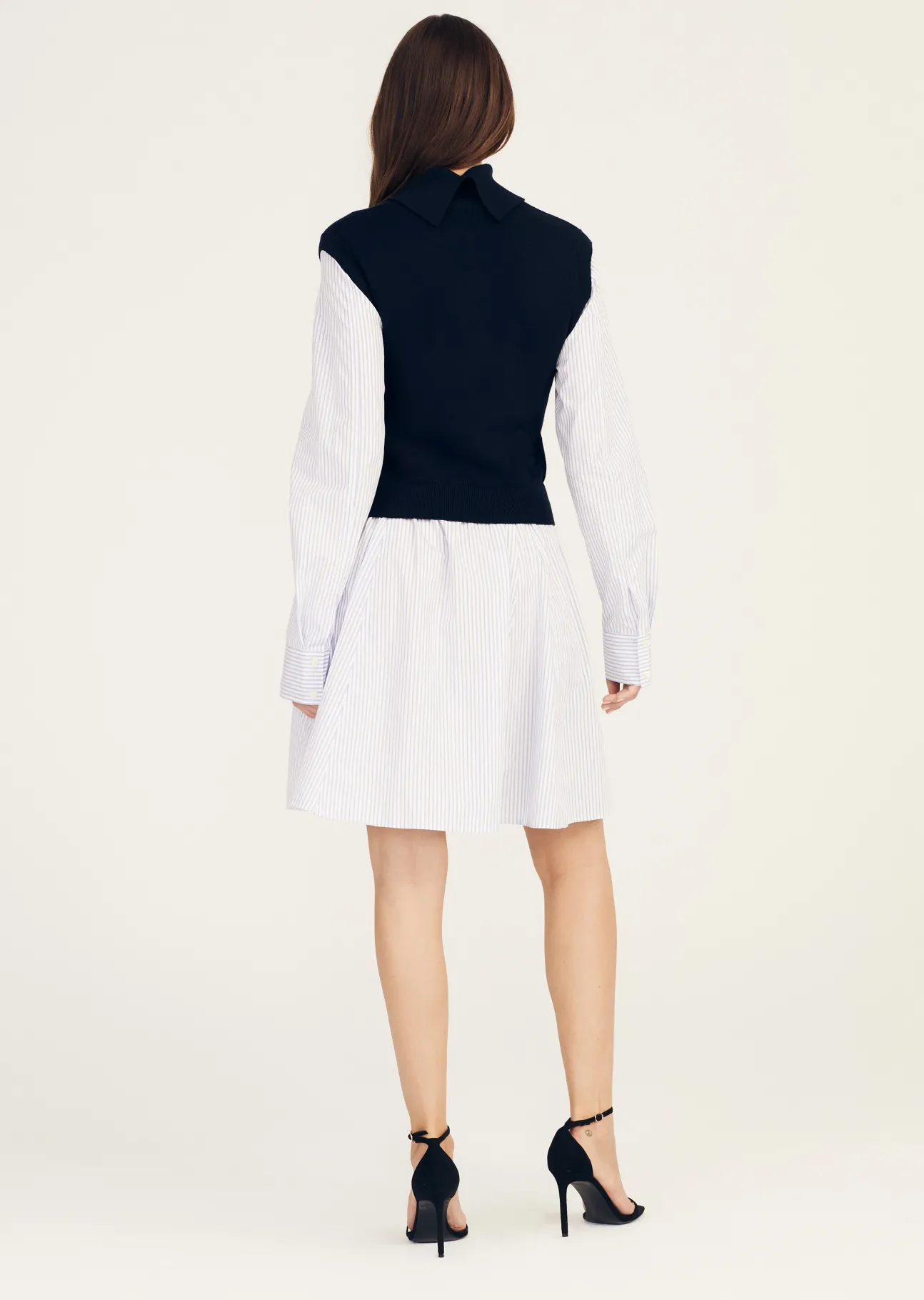 Cressida Mixed Media Dress