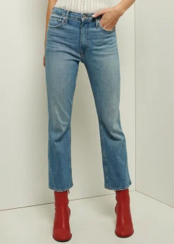 Crosby High Rise Crop Flare Jeans