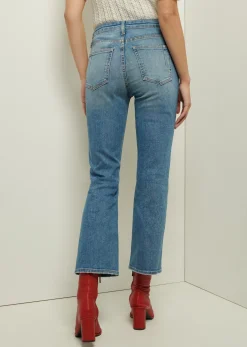 Crosby High Rise Crop Flare Jeans