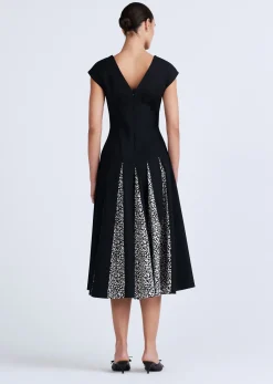Ella Sleeveless Godet Dress