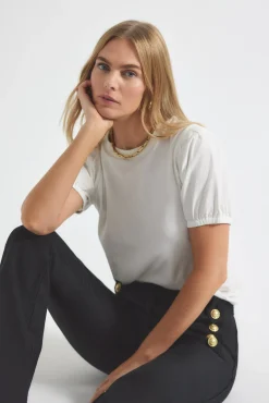 Eva Puff Sleeve T-Shirt