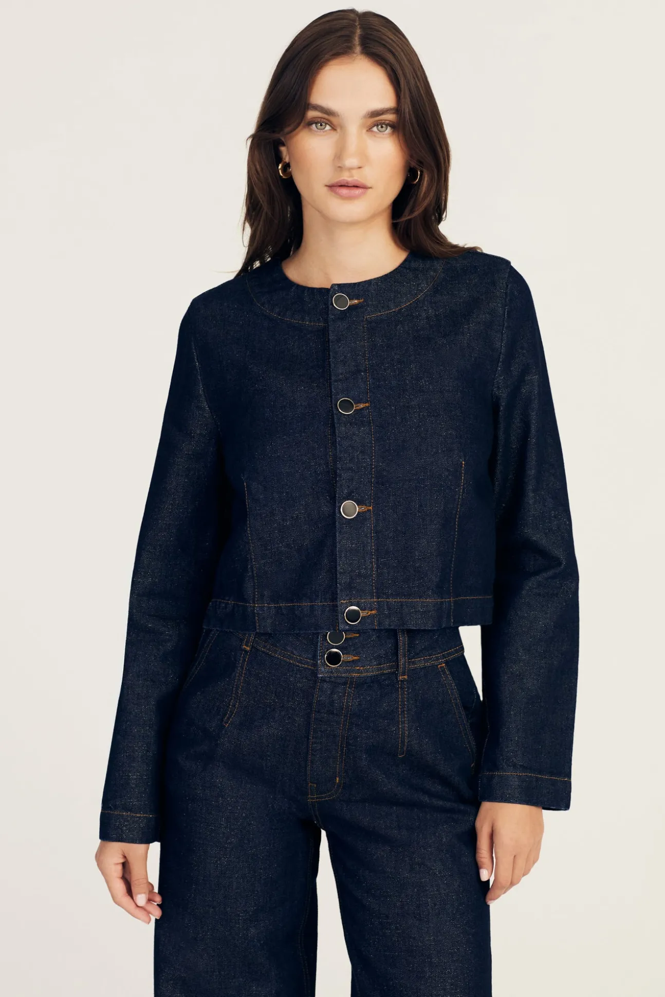 Ezra Button Front Jacket
