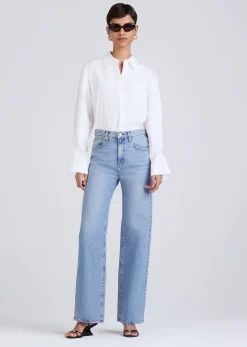 Faye High Rise Tailored Wide Leg