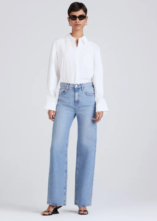 Faye High Rise Tailored Wide Leg