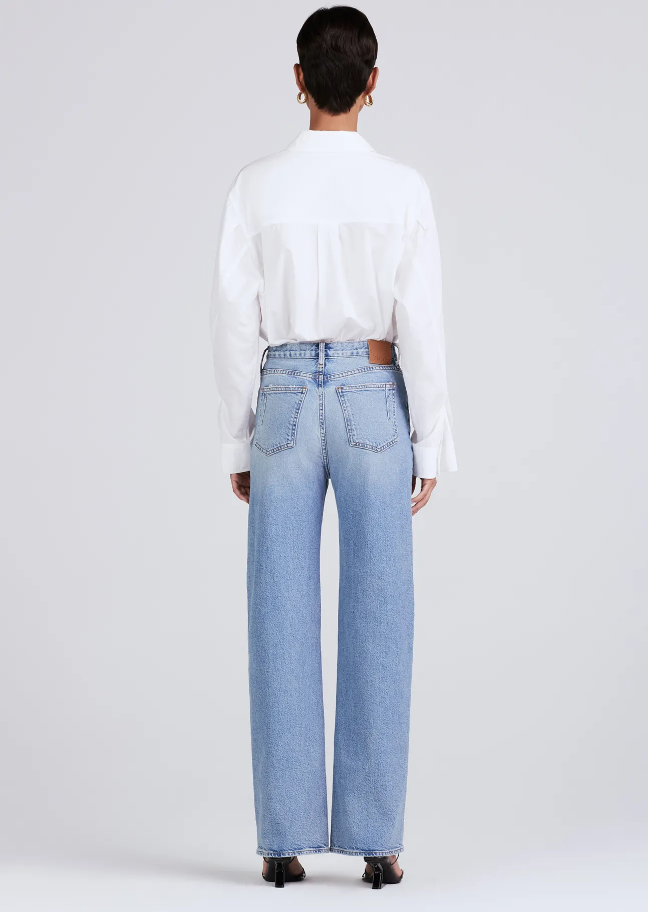 Faye High Rise Tailored Wide Leg
