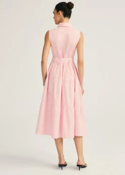 Florence Sleeveless Shirt Dress