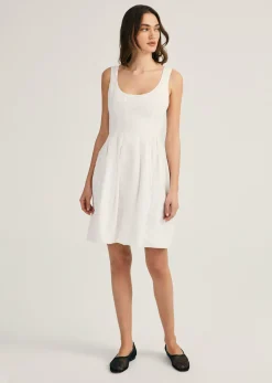 Jade Sleeveless Bubble Hem Dress