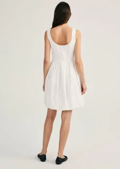 Jade Sleeveless Bubble Hem Dress