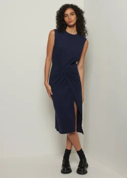 Landry T-Shirt Dress With Twist Wrap Detail