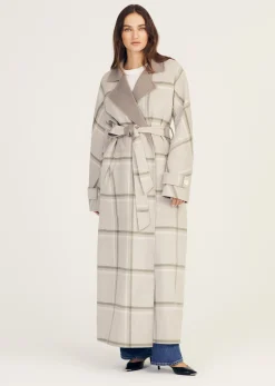 Leone Reversible Double Face Wool Coat