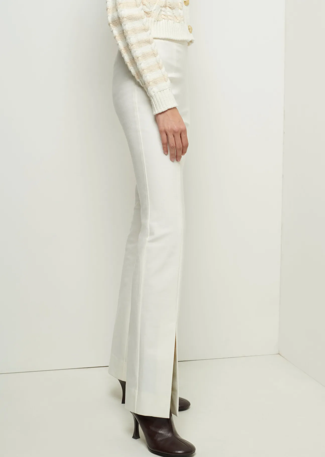 Lucia Front Slit Trousers