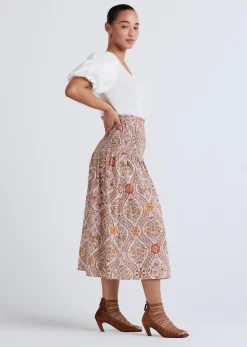 Madani Smocked Skirt