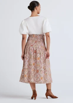 Madani Smocked Skirt