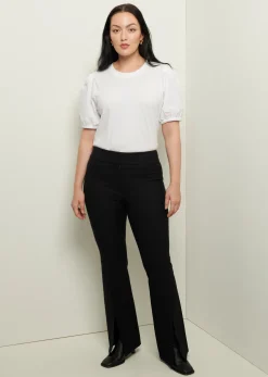 Maeve Front Slit Trousers