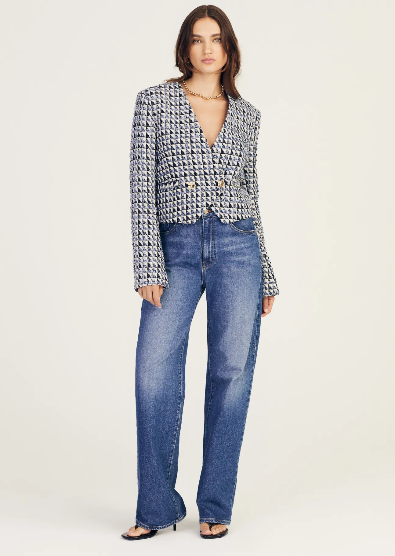 Marcel Fringe Tweed Jacket