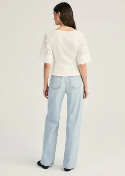Margaux Mixed Media Tee