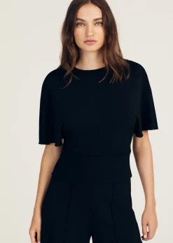 Marva Short Sleeve Knit Top