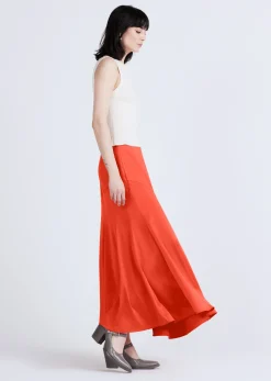 Paulette Flared Midi Skirt