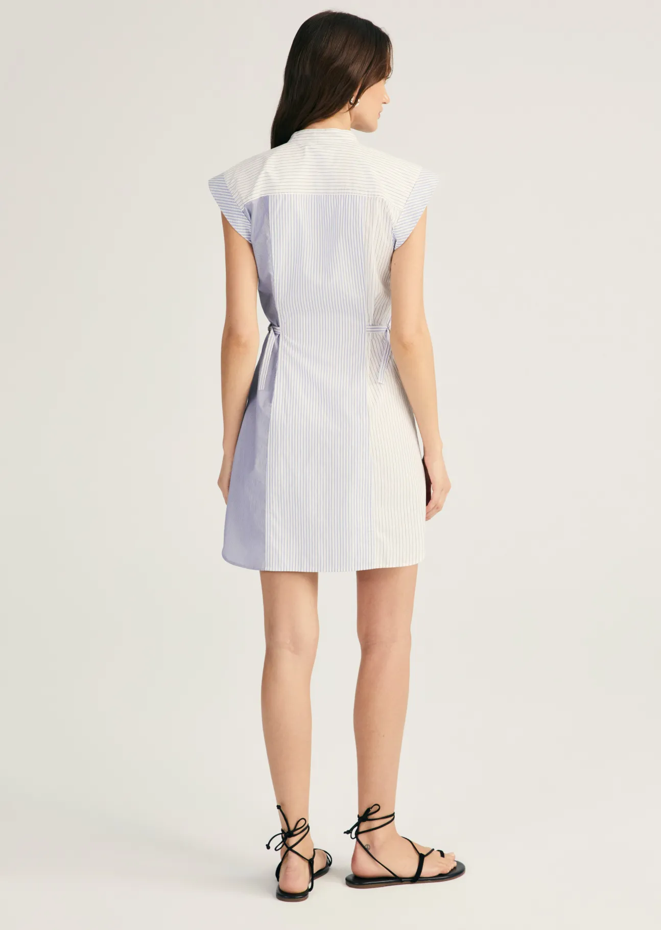 Peyton Sleeveless Shirt Dress