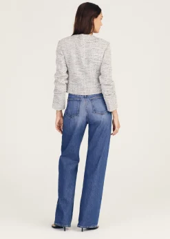 Piera Ruched Sleeve Jacket