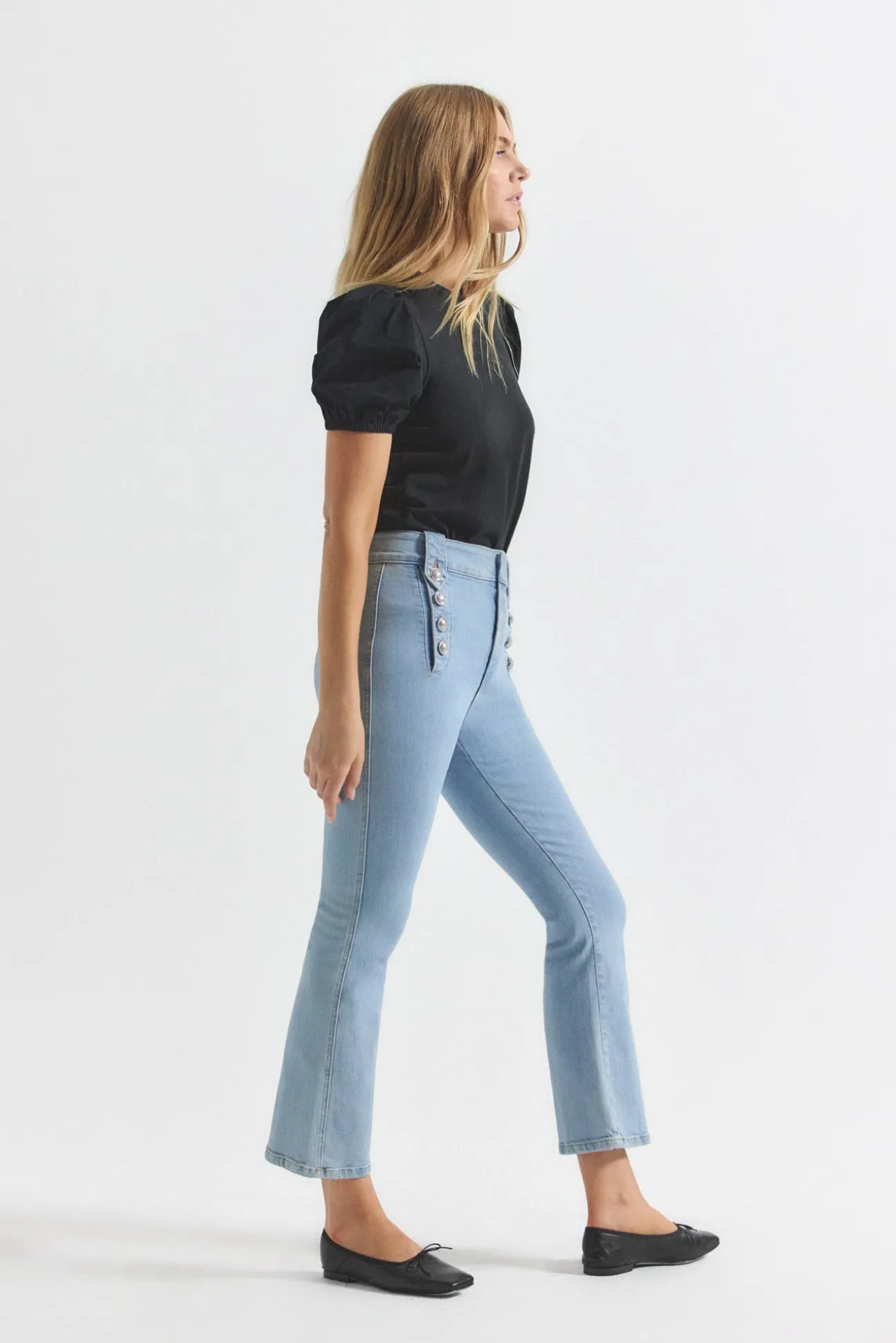 Robertson Crop Flare Jeans