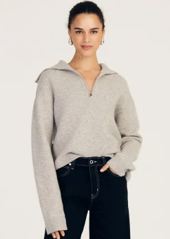 Samuel Reversible Quarter Zip Sweater