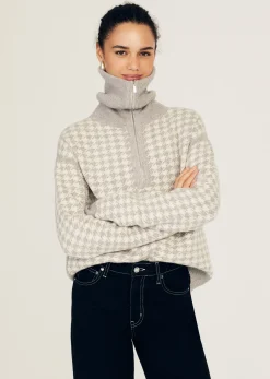 Samuel Reversible Quarter Zip Sweater