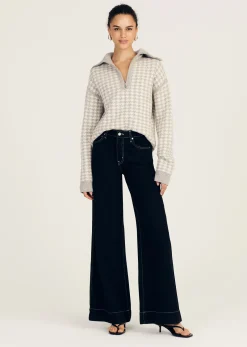 Samuel Reversible Quarter Zip Sweater