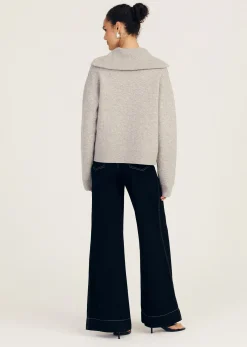 Samuel Reversible Quarter Zip Sweater