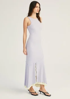 Stephanie Slit Hem Sleeveless Dress