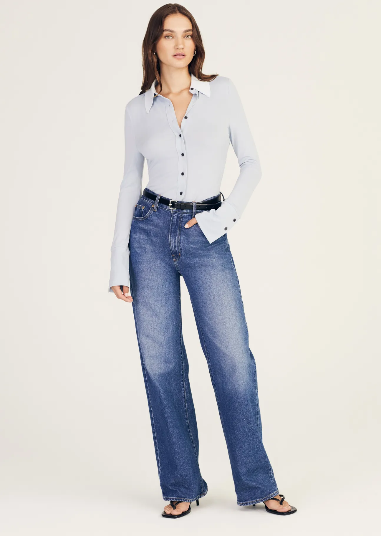 Ulla Button Down Knit Top